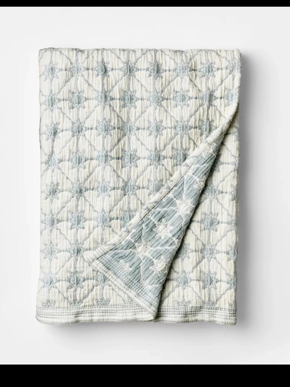 50"X60" Cotton Textured
Throw - Threshold designed with Studio McGee
